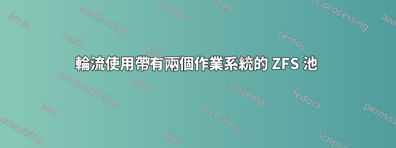 輪流使用帶有兩個作業系統的 ZFS 池