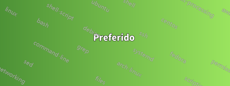 Preferido