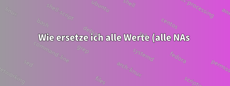 Wie ersetze ich alle Werte (alle NAs) in einer Spalte durch den numerischen Teil des Dateinamens?