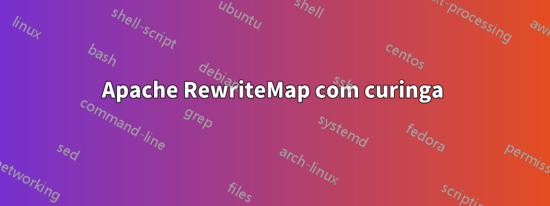 Apache RewriteMap com curinga