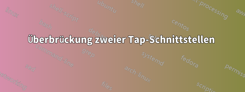 Überbrückung zweier Tap-Schnittstellen