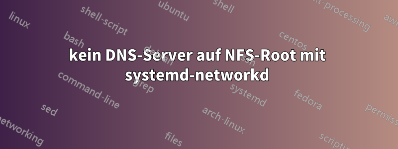 kein DNS-Server auf NFS-Root mit systemd-networkd