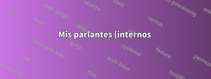 Mis parlantes (internos) emiten un fuerte zumbido cuando configuro el volumen por encima del 90%