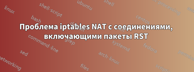 Проблема iptables NAT с соединениями, включающими пакеты RST