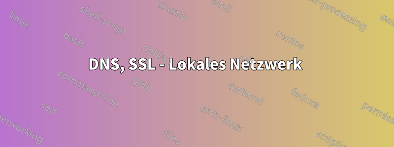 DNS, SSL - Lokales Netzwerk