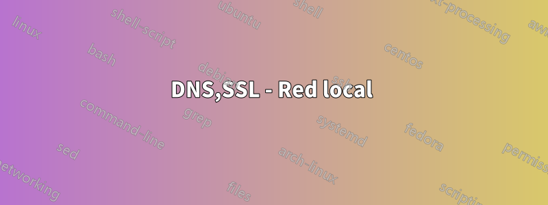DNS,SSL - Red local
