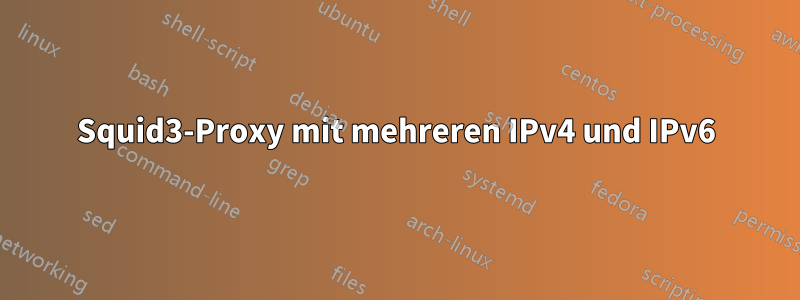 Squid3-Proxy mit mehreren IPv4 und IPv6