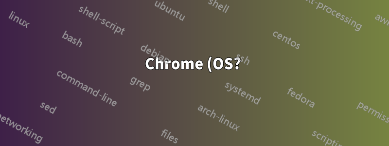 Chrome (OS?) 用の DOSBOX が黒い画面として表示される