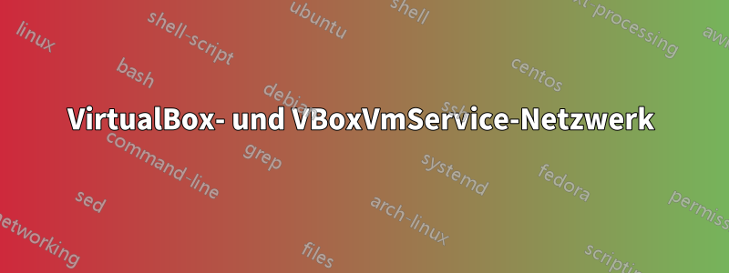 VirtualBox- und VBoxVmService-Netzwerk