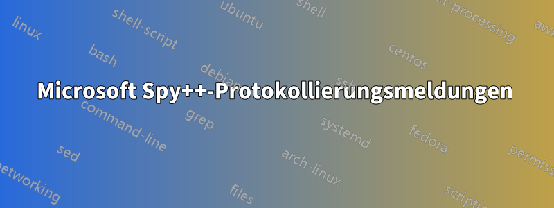 Microsoft Spy++-Protokollierungsmeldungen