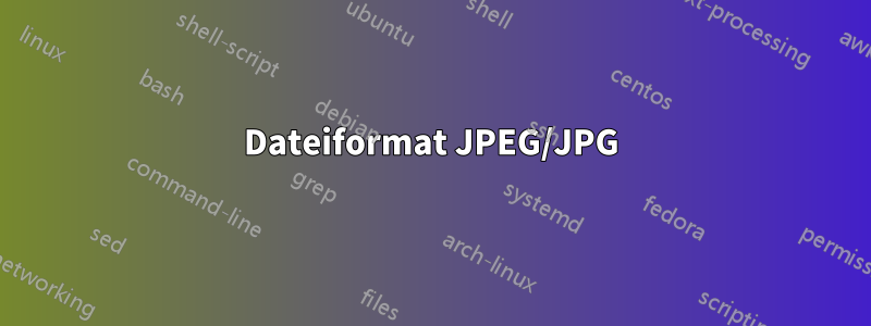 Dateiformat JPEG/JPG