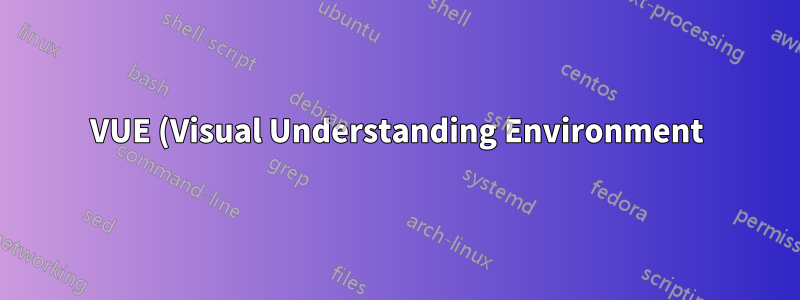 VUE (Visual Understanding Environment) でメインの背景色を変更するにはどうすればよいですか?