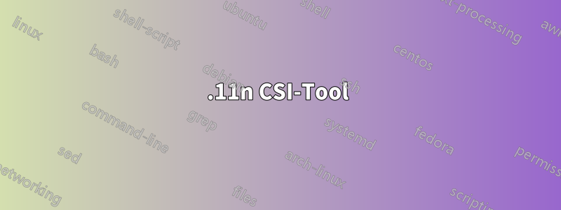 802.11n CSI-Tool