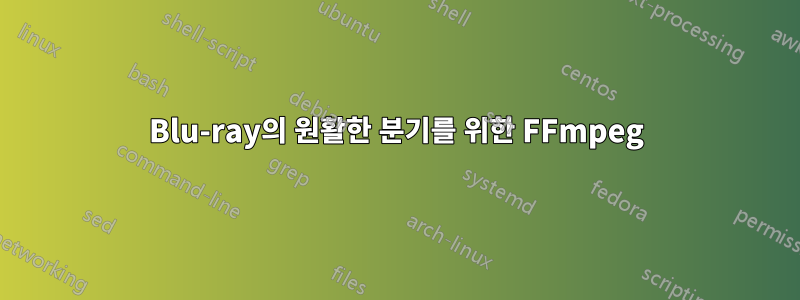 Blu-ray의 원활한 분기를 위한 FFmpeg