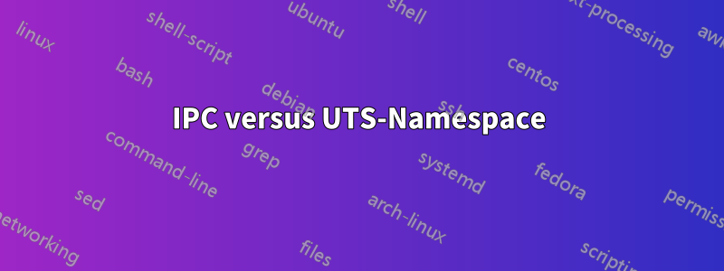 IPC versus UTS-Namespace