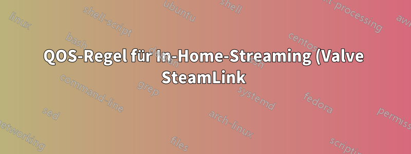 QOS-Regel für In-Home-Streaming (Valve SteamLink)