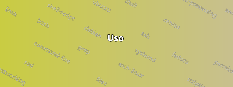 Uso