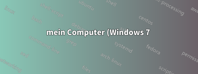 mein Computer (Windows 7) unterstützt den WEB GL-Grafikbeschleuniger nicht