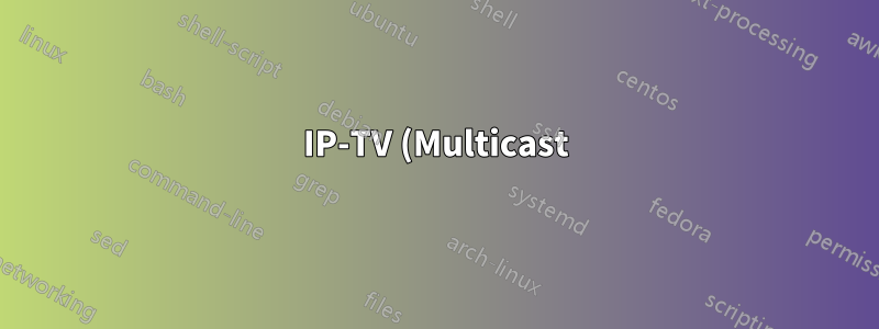 IP-TV (Multicast) funktioniert nicht auf einem PC