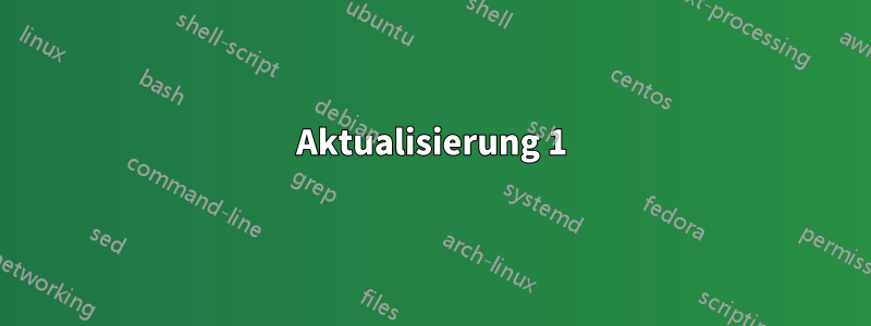 Aktualisierung 1
