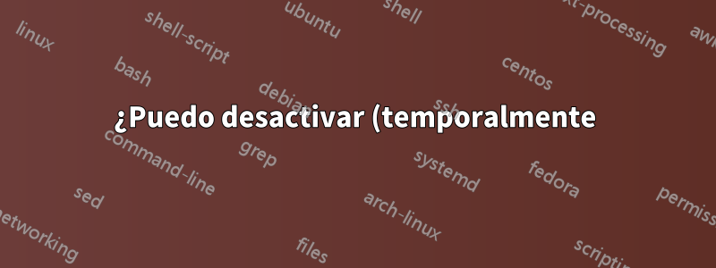 ¿Puedo desactivar (temporalmente) un dispositivo USB interno para liberar puntos finales?