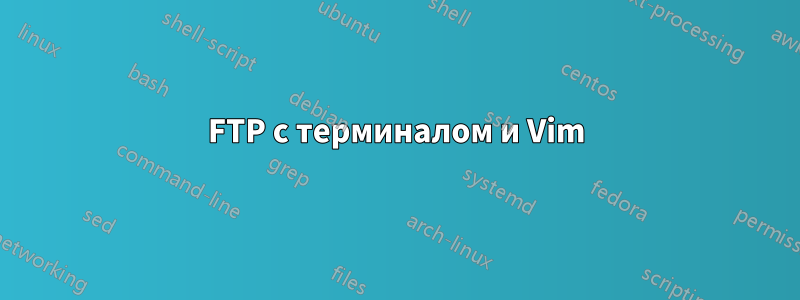 FTP с терминалом и Vim