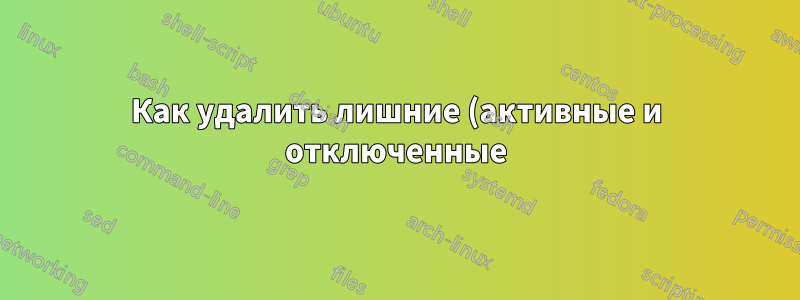Как удалить лишние (активные и отключенные) аудиоустройства из меню звука Windows 10?