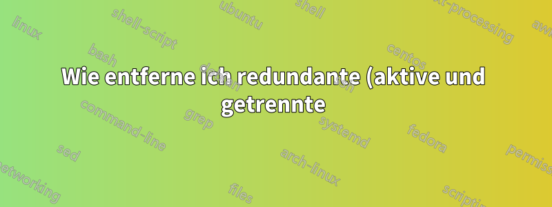 Wie entferne ich redundante (aktive und getrennte) Audiogeräte aus dem Audiomenü von Windows 10?