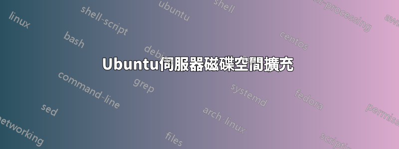 Ubuntu伺服器磁碟空間擴充