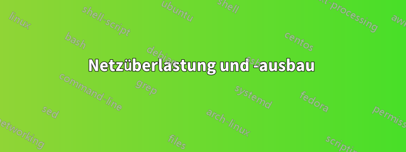 Netzüberlastung und -ausbau