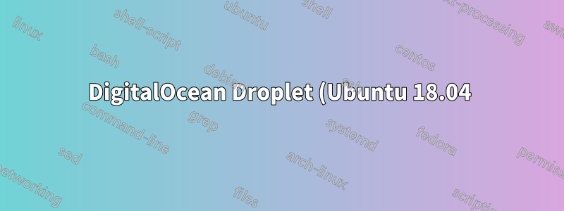 DigitalOcean Droplet (Ubuntu 18.04) パスワード リセット ループ