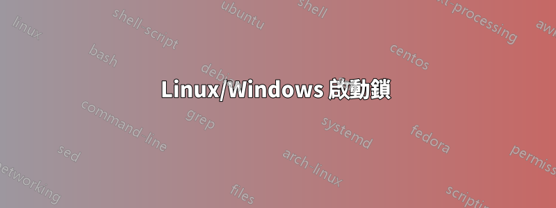 Linux/Windows 啟動鎖