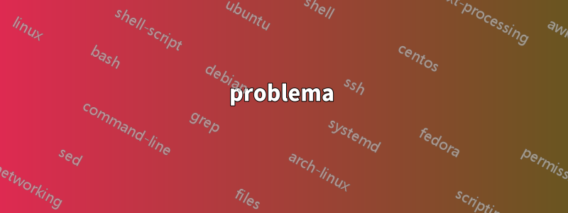 problema