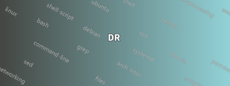 DR