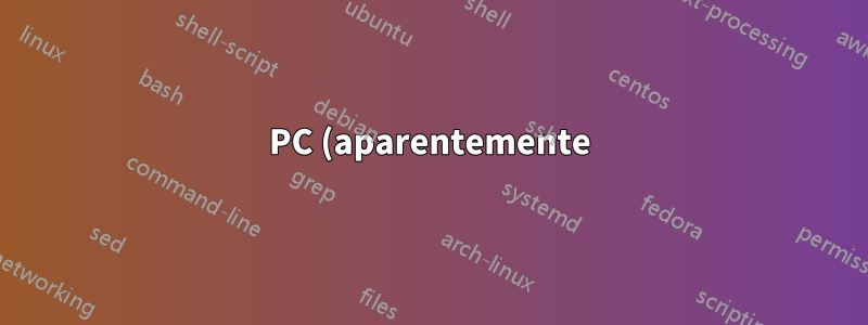 PC (aparentemente) no publica aleatoriamente