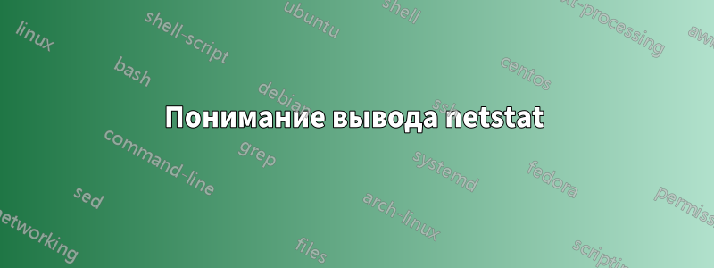 Понимание вывода netstat