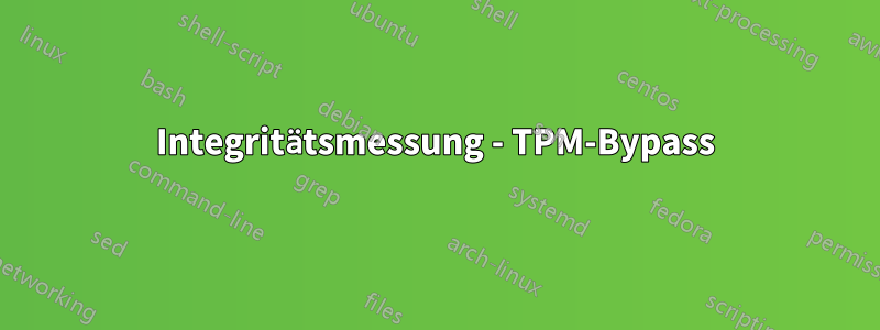 Integritätsmessung - TPM-Bypass