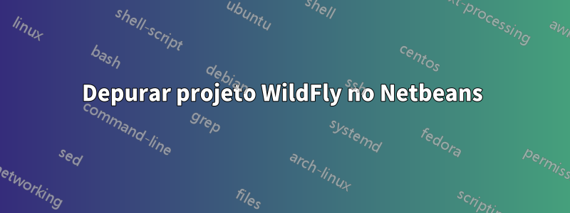 Depurar projeto WildFly no Netbeans