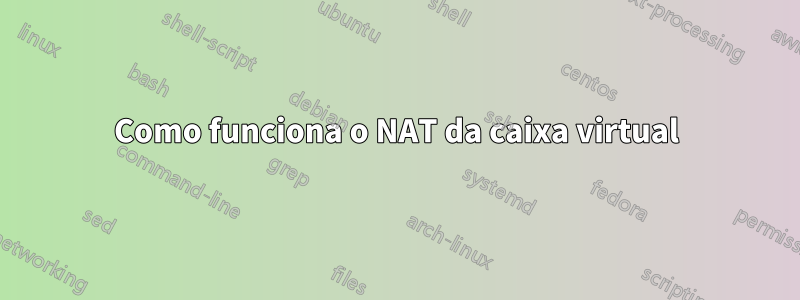 Como funciona o NAT da caixa virtual