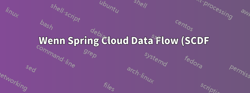 Wenn Spring Cloud Data Flow (SCDF) 2.x als Maven-Abhängigkeit einer regulären Spring Boot-App festgelegt wird, startet der lokale Dataflow-Server nicht