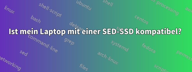 Ist mein Laptop mit einer SED-SSD kompatibel?