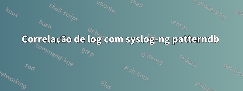 Correlação de log com syslog-ng patterndb