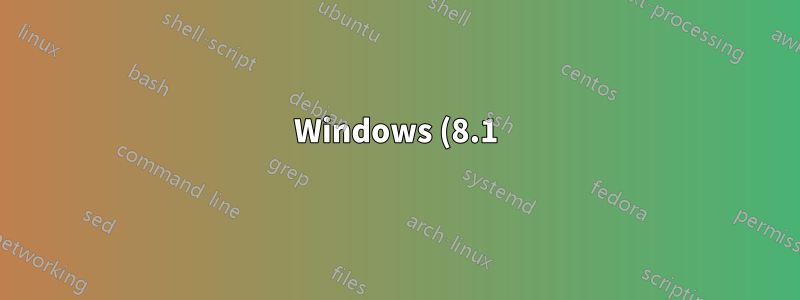 Windows (8.1) でミッドナイト コマンダーをビルドする方法
