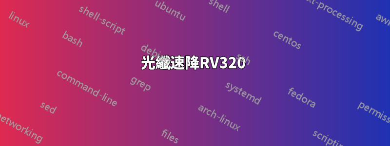 光纖速降RV320