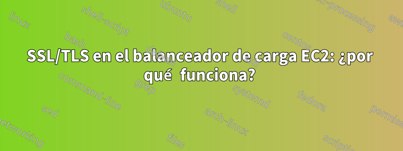 SSL/TLS en el balanceador de carga EC2: ¿por qué funciona?