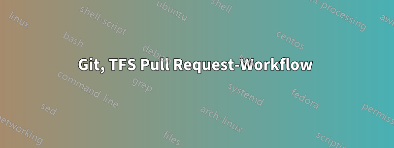 Git, TFS Pull Request-Workflow