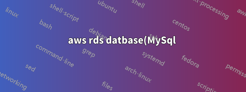 aws rds datbase(MySql)에서 Azure Database for MySQL로 자동화를 마이그레이션하는 방법