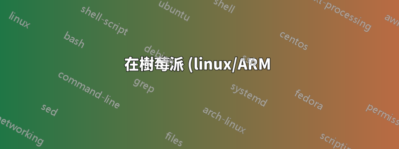 在樹莓派 (linux/ARM) 上建置 docker 映像時出現 iptables 錯誤
