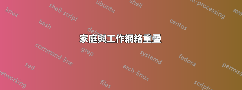 家庭與工作網絡重疊