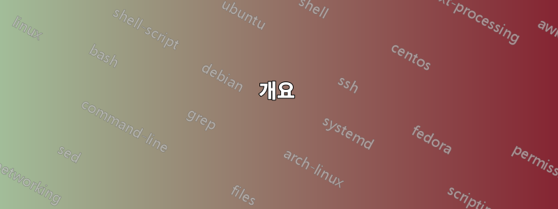 개요
